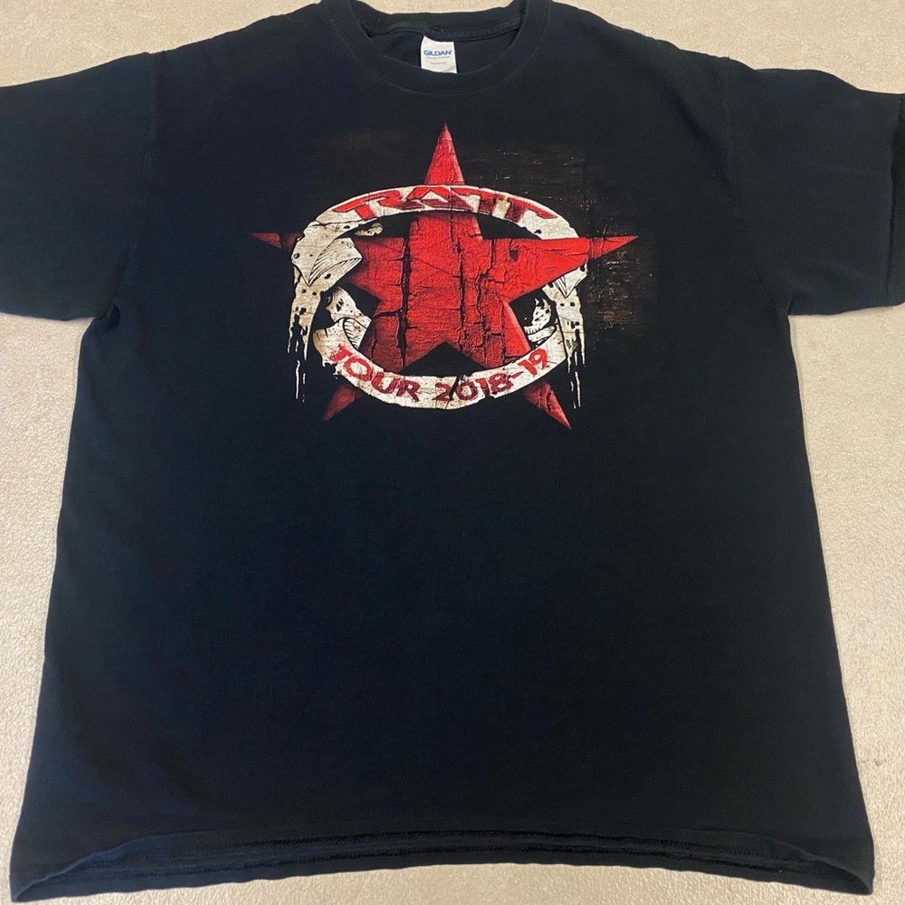 RATT Tour 2018-19 T-Shirt Size Large